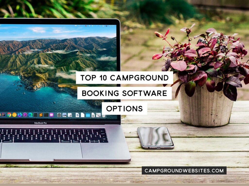 Campground booking software