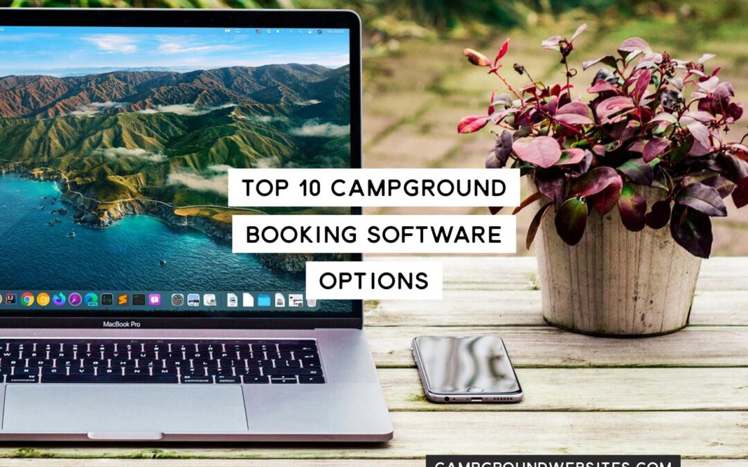 Campground booking software