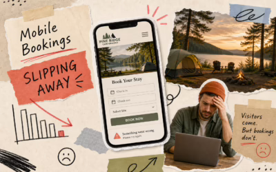 How your campground website is losing mobile bookings